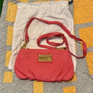 Marc Jacobs Pink Leather Shoulder Bag
